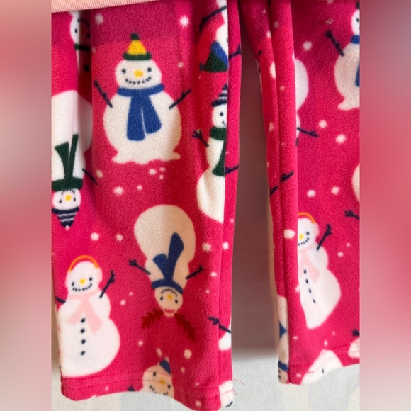 Carter’s Winter fleece set with snowmen - Picture 5 of 6